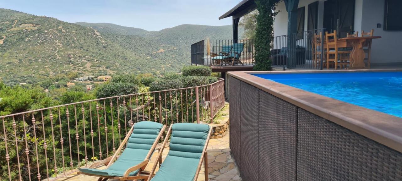 Villetta With Heated Pool And Panoramic View Torre delle Stelle Buitenkant foto