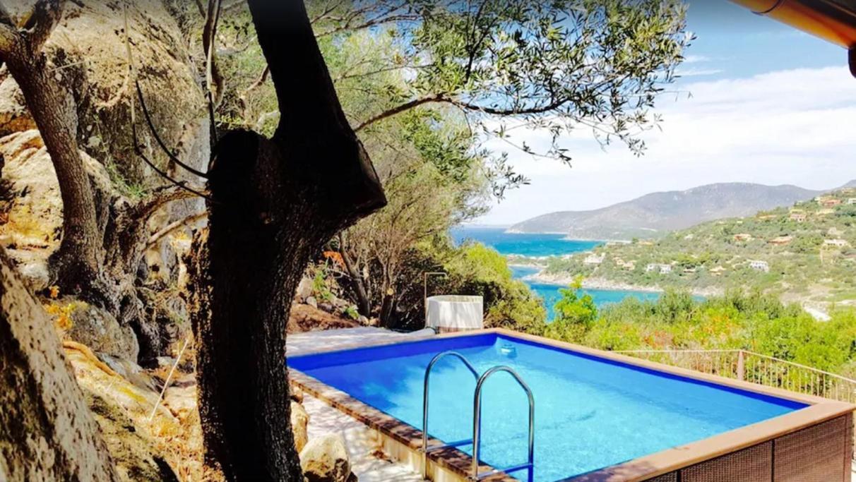 Villetta With Heated Pool And Panoramic View Torre delle Stelle Buitenkant foto